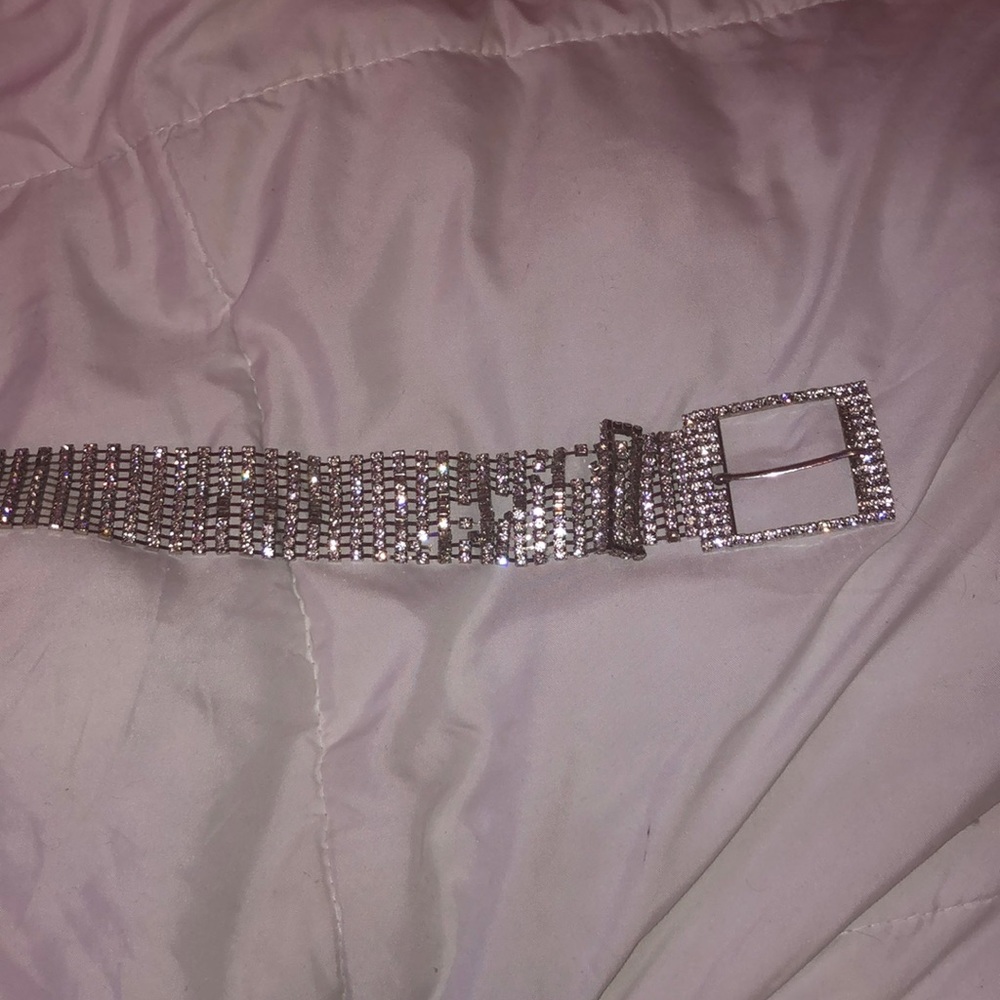 rhinestone bling belt